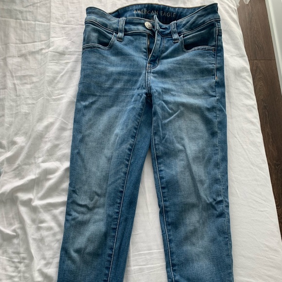 American Eagle Next Level Stretch Skinny Ankle Jeans - Picture 1 of 4